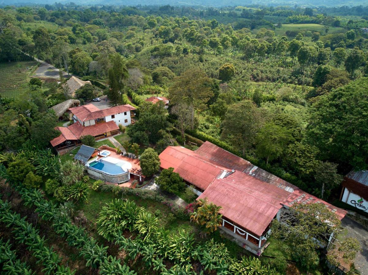 Hotel Hacienda Combia El Caimo Buitenkant foto