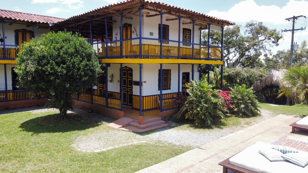 Hotel Hacienda Combia El Caimo Buitenkant foto