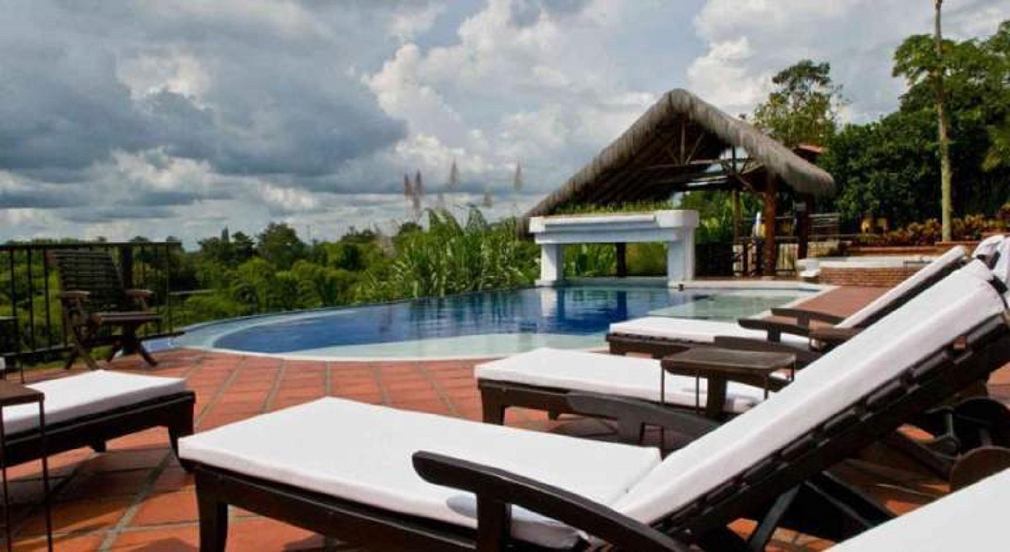 Hotel Hacienda Combia El Caimo Buitenkant foto