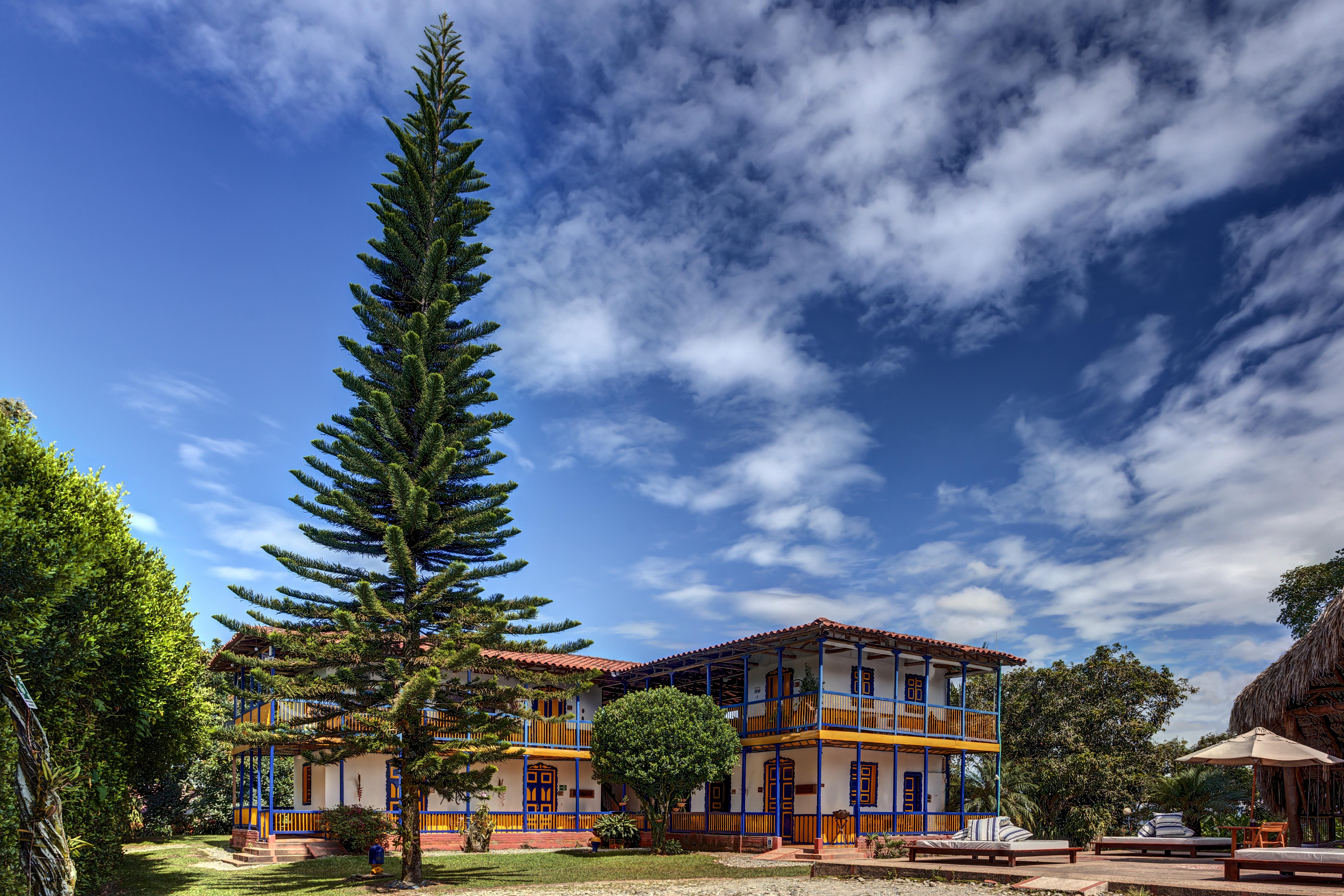 Hotel Hacienda Combia El Caimo Buitenkant foto